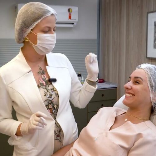 Avaliação Inicial antes do botox